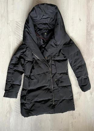 Пальто, зимний пуховик, зимняя куртка (xs-s)7 фото