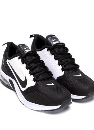 Чоловічі кросівки сітка nike (найк) black, чоловічі туфлі, кеди чорні, чоловіче взуття5 фото