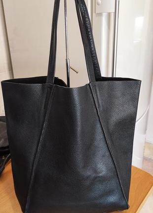 Poolparty city bag нат. шкіра.велика сумка шоппер.