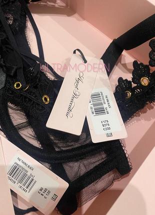 Комплект agent provocateur бра 75с (34с), трусики s (2) оригинал