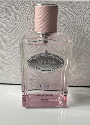 Парфюмированная женская вода prada infusion de rose, 100 мл2 фото