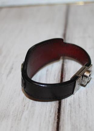 Фирменный кожаный браслет от pascher5 фото