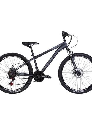 Велосипед discovery rider am dd 26" 16" 2022 графітовий (м)