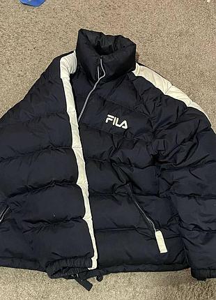 Пуховая куртка fila vintage, размер l