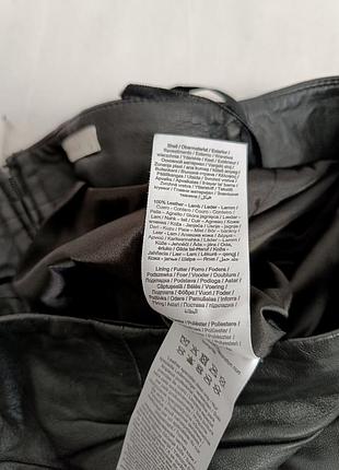 Юбка кожаная 5