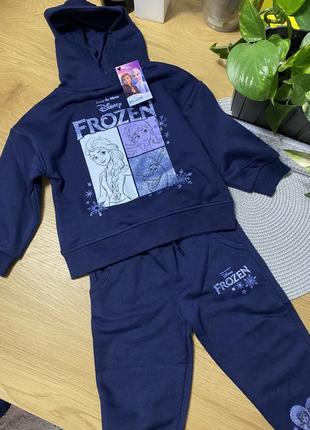 Костюм утепленный с frozen от primark premium8 фото