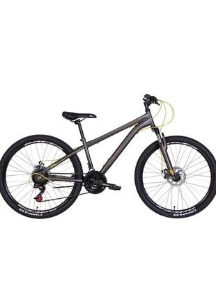 Велосипед discovery rider am dd 26" 13" 2022 коричневий (м)