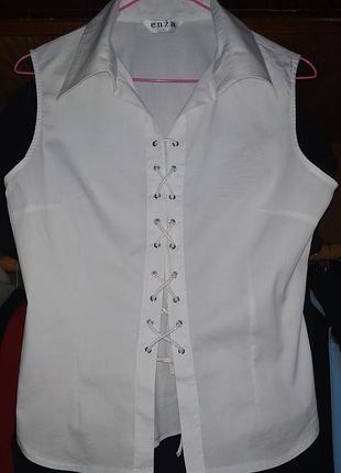 Сорочка блуза шнурівка