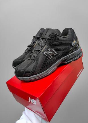 Кросівки чоловічі зимові new balance 1906r winter black черевики chower біланс утеплені хутром чорні