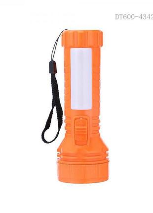 Ліхтарик wf-2218 з живленням від 3 батарейок аа з мотузкою