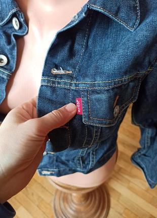 Джинсовый пиджак фирмы levis3 фото