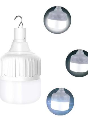 Лампа похідна led lamp з акумулятором 20 вт2 фото