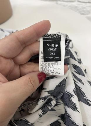 Блузка блуза нарядная р 50 бренд "shein"4 фото