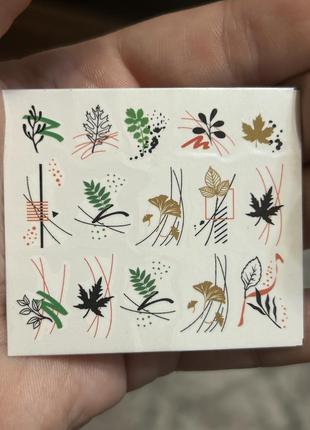 Слайдер, наклейка, декор для ногтей