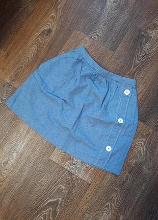 Стильная юбка zara, рост 164, размер 13-14 лет