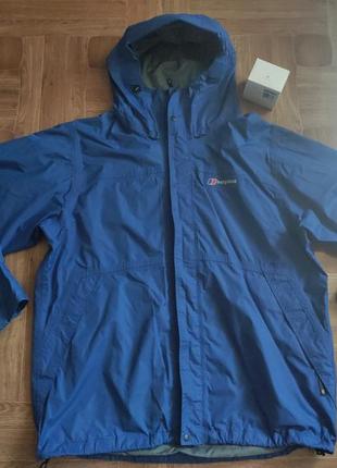 Куртка ветровка berghaus aq2 blue3 фото