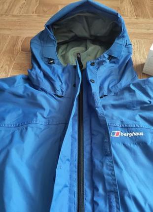 Куртка ветровка berghaus aq2 blue2 фото