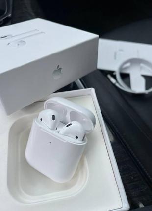 Бездротові навушники airpods 2 lux1 фото