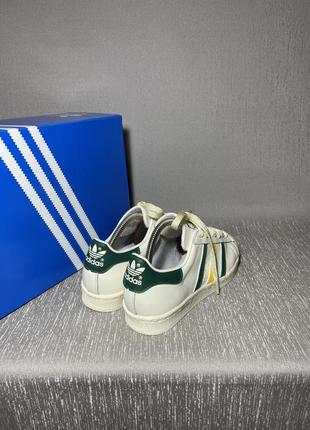 Кожаные оригинальные кроссовки adidas superstar10 фото