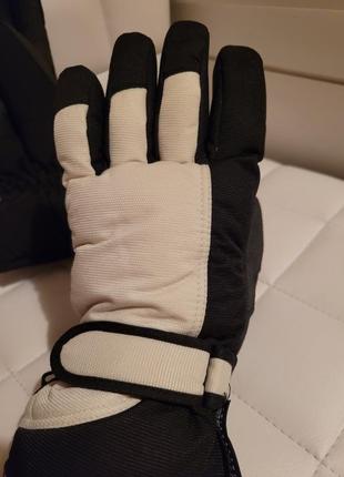 Зимові перчатки водовідштовхуючі рукавиці спортивні рукавички crane s m thinsulate