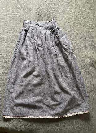 Длинная винтажная юбка vintage2 фото