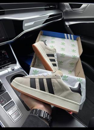 Adidas originals campus beige black gum