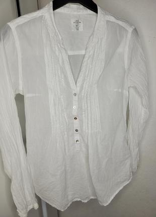 Блуза блузка сорочка рубашка котон бавовна подовжена
