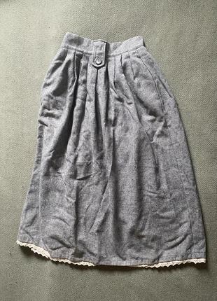 Длинная винтажная юбка vintage
