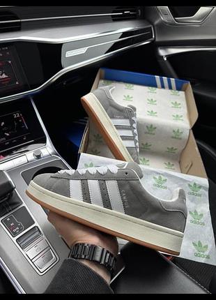 Adidas originals campus grey white gum