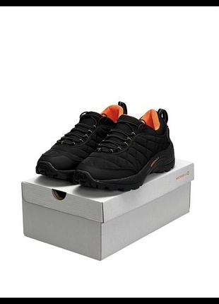 Merrell ice cap moc 2 gore tex all black orange