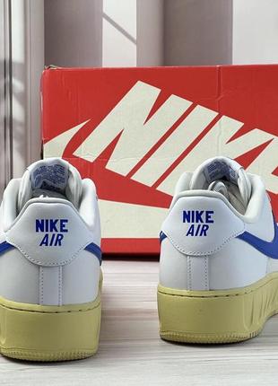 Nike air force 1 unity оригинальные кожаные стильные кроссовки6 фото