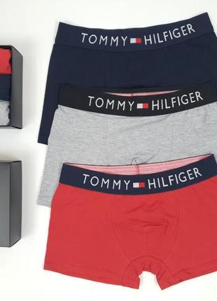 Набір (3 пари) чоловічої спідньої білизни tommy hilfiger труси боксери