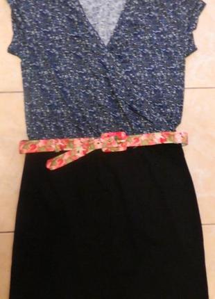 Шикарное платье цветочек р с-м-л