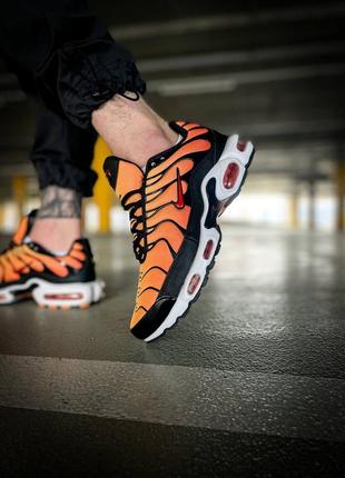 Nike air max  tn+"orange"  кроссовки мужские1 фото