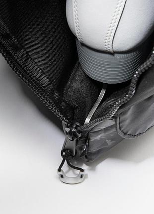 Сумка чехол для коньков oxelo skatok 25 л (от 42 до 47 размера) черный