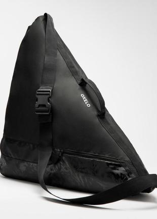 Сумка чехол для коньков oxelo skatok 25 л (от 42 до 47 размера) черный