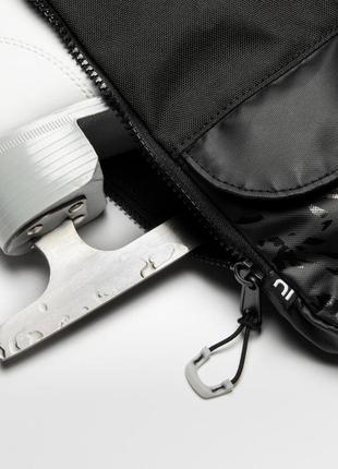 Сумка чехол для коньков oxelo skatok 25 л (от 42 до 47 размера) черный