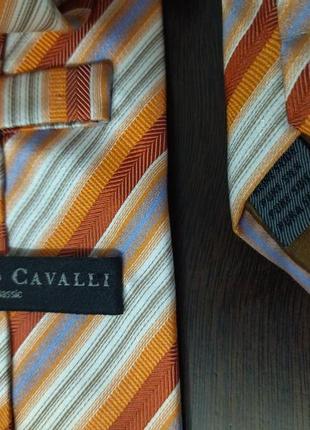 Шовкова яскрава краватка , renato cavalli4 фото