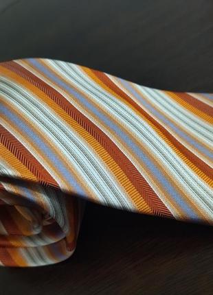 Шовкова яскрава краватка , renato cavalli7 фото