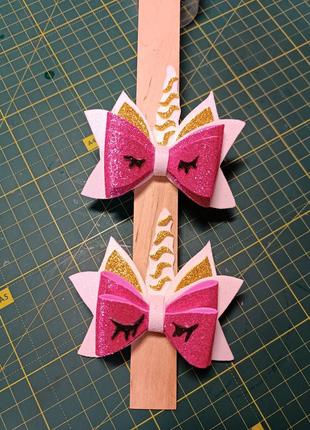 Заколки единорожки