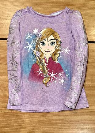 Вау! новорічна кофта на дівчинку реглан disney холодне серце