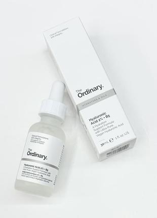 Сироватка з гіалуроновою кислотою the ordinary hyaluronic acid 2% + b5, 30ml