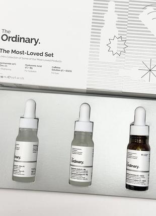 Набор для ежедневного использования the ordinary the most loved set 3х15ml