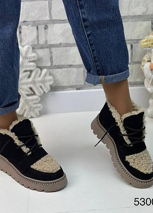 Черевики шкіряні зимові5 фото