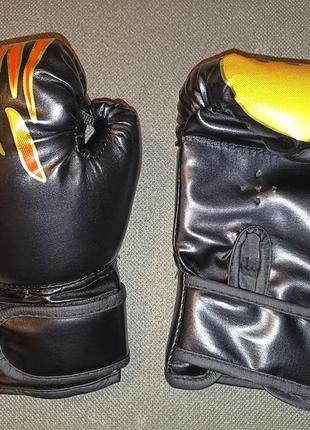 Боксерские перчатки для детей 7 - 10роков3 фото