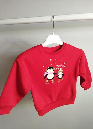 Свитшот с пингвинами