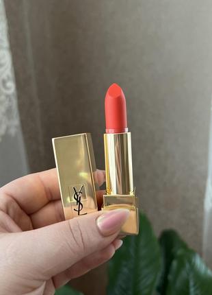 Yves saint laurent rouge pur couture the mats насичена матова помада