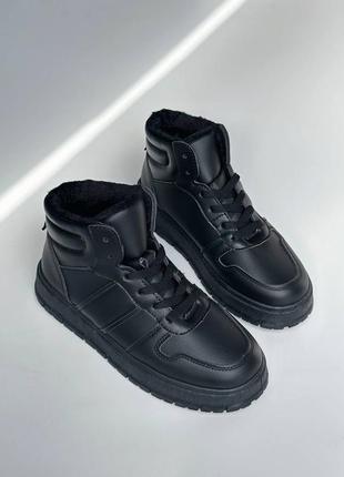 🖤кроссовки sneakers high raisin black🖤