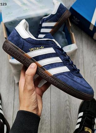 Чоловічі кросівки adidas spezial handball (сині)
