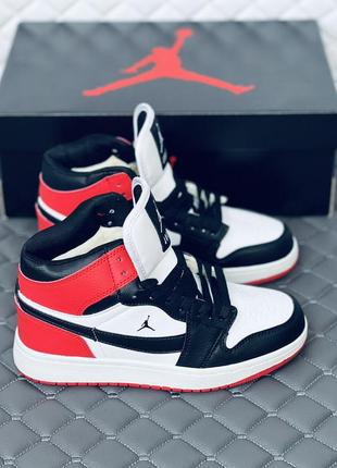 Кросівки зимові nike jordan 1 retro кроссовки мужские найк джордан ретро 1 кросовки джордан зима